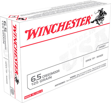WINCHESTER USA 6.5 CM 125GR FMJ 20RD 10BX/CS - for sale