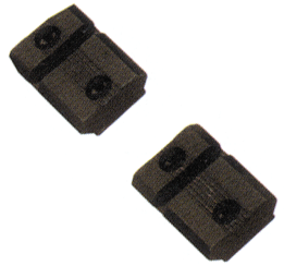TRADITIONS MOUNT BASES FOR BOLT IN-LINE RIFLES 2-PC BLACK - for sale