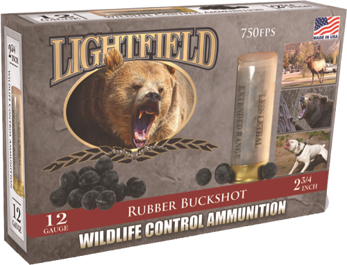 LIGHTFIELD WILDLIFE CONTROL AMO 12GA 2.75 IN LESS ... - for sale