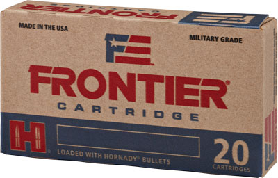 Hornady - Military Grade - AMMO FRONTIER 223 REM 55GR HP MTC 20/BX for sale