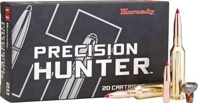 Hornady - Precision Hunter - 6.5mm PRC - AMMO P-HNTR 6.5 PRC 143GR ELD-X 20/BX for sale
