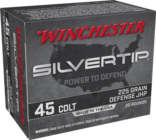 WINCHESTER SILVERTIP 45 LC 225GR HP 20RD 10BX/CS - for sale