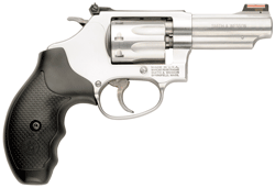 S&W 63 22LR 3" AS 8-SHOT HI-VIZ STAINLESS RUBBER - for sale