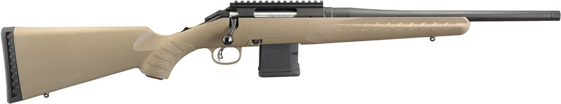 RUGER AMERICAN RANCH 300AAC 16.12" THREADED BBL FDE - for sale