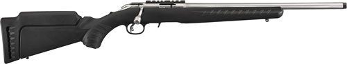 RUGER AMERICAN 22LR 10-SHOT 18" STAINLESS THREADED BBL. - for sale