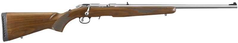 RUGER AMERICAN 22WMR 9-SHOT 22" STAINLESS WALNUT (TALO) - for sale