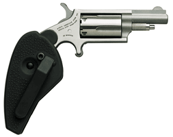 NAA MINI-REVOLVR 22WMR 1-5/8" S/S W/HOLSTER GRIP - for sale
