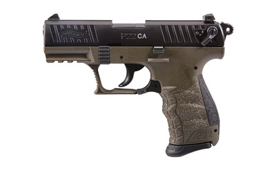 WALTHER P22 CA MILITARY 22LR 3.42" AS 10-SHOT OD GREEN - for sale